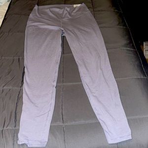 Old Navy 7/8 Ankle Lattice-Hem High Rise Go-Dry Active Pants - XL Tall